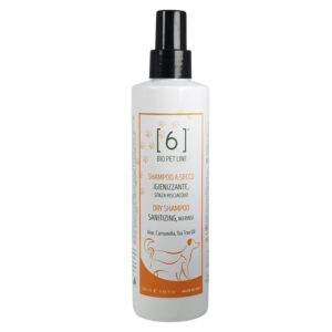 Dry Natural Pet Shampoo Sanitizing No Rinse with Aloe & Tea Tree