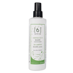 Dry Natural Pet Shampoo Delicate No Rinse with Aloe, Oat & Rice Starch
